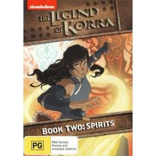 The Legend of Korra Book 2 Spirits DVD | Region 4