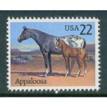 2158 22c Appaloosa Fine MNH JA1432