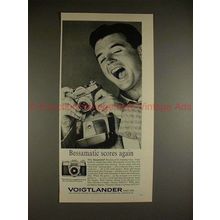 1962 Voigtlander Bessamatic Camera Ad - Scores Again!