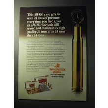 1977 Winchester Western Components Ad - 30-06 Case