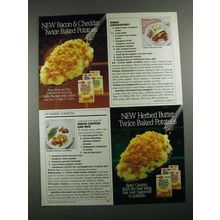 1987 Betty Crocker Twice Baked Potatoes Ad