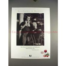 2000 Robert Mondavi Wine Ad w/ Mikhail Baryshnikov!!