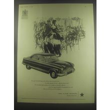 1954 Ford Zephyr 6 Car Ad - The people who lend lustre to the Salle des Jeux