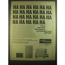 1967 Chrysler Airtemp Ad - If you don't feel like laughing