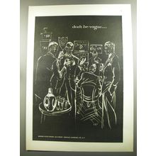 1952 Haig & Haig Scotch Ad - don't be vague - At The Club