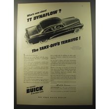 1953 Buick Cars Ad - What's new about TT Dynaflow? The take-off's terrific