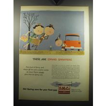 1957 Ford Motor Company Ad - These are spring sprinters