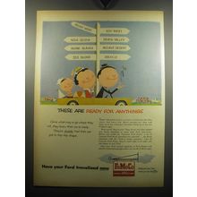 1957 Ford Motor Company Ad - These are ready for anythings