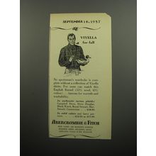 1957 Abercrombie & Fitch Viyella Shirts Advertisement - Viyella for Fall