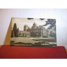 THE SCHOOL, WESTONBIRT, TETBURY, GLOSTERSHIRE. unused vintage postcard =