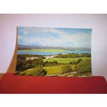 ARNSIDE FROM ASHMEADOW, CUMBRIA used postcard by Jarrold 1977 pm =
