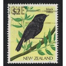 New Zealand Chatham Island Robin Bird $2 1985 Canc SG#1293 MI#932
