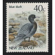 New Zealand Mountain 'Blue' Duck Bird 1987 Canc SG#1289