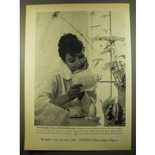 1961 Eaton's Fine Letter Papers Ad - The language of love, and friendship, too