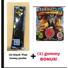 Black Thai honey (3) + $10 BONUS! 100% authentic