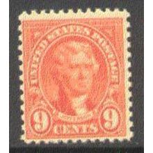 641 9c Thomas Jefferson Barely Clears MNH Q1824