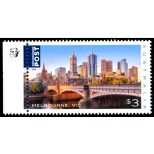 Australia 2018 $3 Melbourne City View Reprint 1 Koala on Left MNH - SG 4977