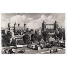 Tower Hill London RP Postcard RF39
