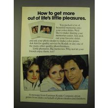 1975 Kodak Prints From Slides Ad - Get More Out Of