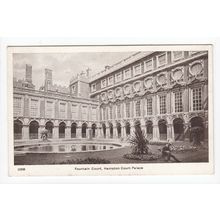 Fountain Court Hampton Court Palace Postcard 12536