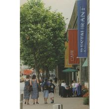 Archduke Cafe Bankside Restaurant London Advertising Postcard
