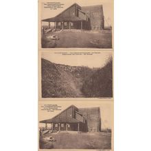 Beaumont Hamel French War Memorial 3x WW1 Postcard s