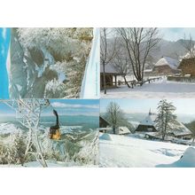 Schwarzwald In Winter Schauinsland 4x German Snow Postcard s