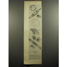 1954 Raymond C. Yard Jewelry Ad - Emeralds