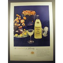 1956 Seagram's Golden Gin Ad