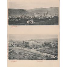 Ahrweiler German Rhine Kuranstalt 2x Rare Old PB Postcard