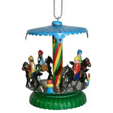 MM277 - Collectible T" Ornament - Horse Carousel - 3.5"H x 2.5"W x 2.5"D