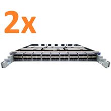 Lot of 2 Arista DCS-7500R-36CQ-LC 7500R Series 36 Port 100GbE QSFP100 Line Card