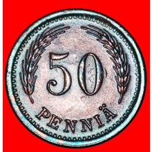 Ⰶ LION (1940-1943):FINLAND★50 PENCE 1942S WARTIME 1939-1945★LOW START★NO RESERVE