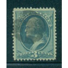 Used 184 3c George Washington Just Clears M00661