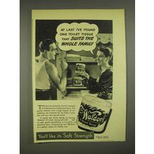 1945 Scott Tissue Waldorf Toilet Paper Ad - At Last I've Found One