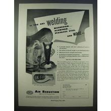 1946 Airco Heliwelding Ad - Magnesium, Aluminum, Steel