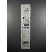 1951 Brillo Soap Pads Ad - Hopping Mad at Scorchy Pans