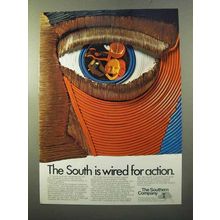 1970 The Southern Company Ad - South is Wired for Action