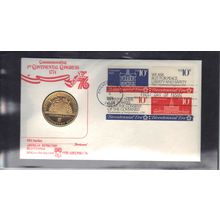 FDC Fleetwood 1543-1546 With Medal (Cachet-U/A) CV42977
