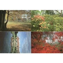 Royal Horticultural Society Gardens Surrey 4x Postcard s