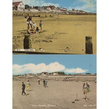 Elmer Sands Beach Games Sussex 2x 1970s Postcard s