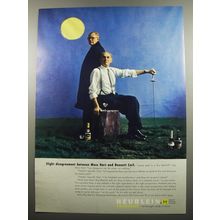 1955 Heublein Cocktails Ad - disagreement between Moss Hart & Bennett Cerf