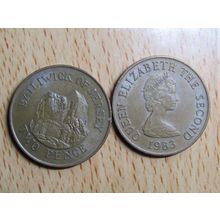 Jersey 1983 Elizabeth ll 2p Coin