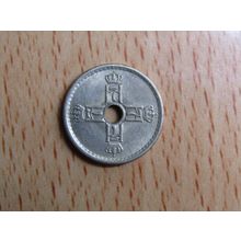 Norway 1950 25 Ore Coin