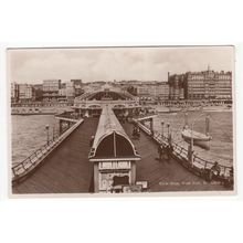 View from West Pier Brighton Postcard RP East Sussex