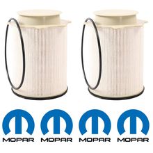 NEW (2) Mopar M0-291 Diesel Fuel Filter 2010-2024 Dodge Ram 6.7L 2500 3500 4500