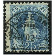 1899/1904 Michel 67D - #2 fine used (o) - perf. 11,5x12