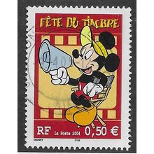 FRA 2004 50c 'STAMP DAY' FINE USED (EBID56-882)