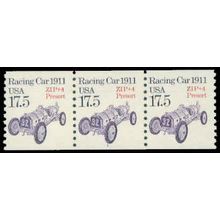 2262a 17.5c Race Car Fine MNH Dry Gum PNC 1/3 R0196
