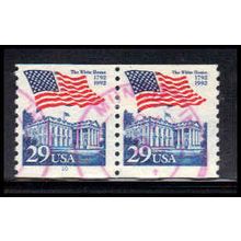 Used 2609 29c White House Fine CNP Left 10 PA1494